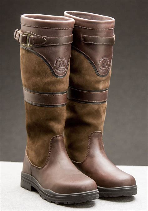 waterproof horse riding boots.